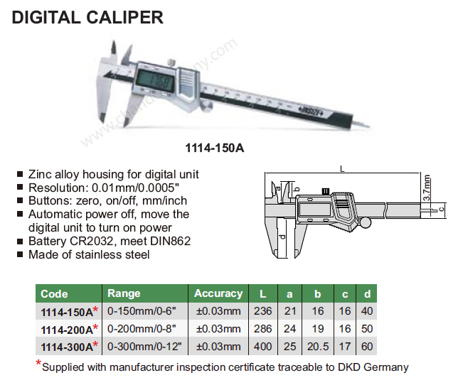 Chand Company Caliper